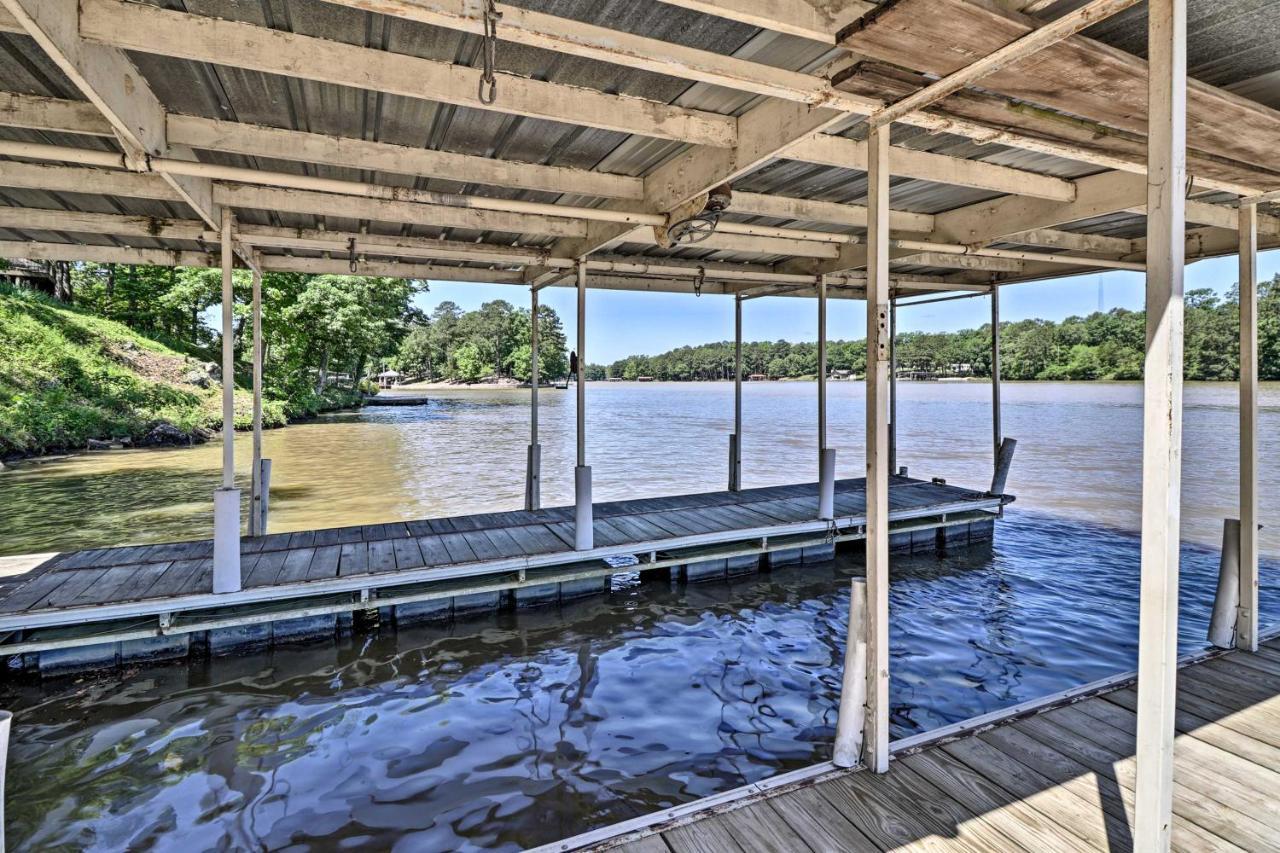 Luxury Hot Springs Oasis On Lake With Private Dock! Exteriör bild